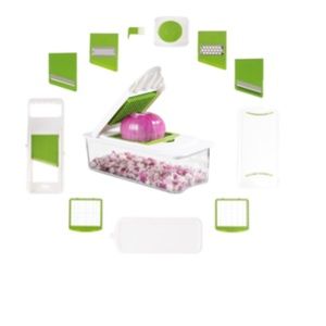 Classic cuisine 7-in-1 chopper mandoline slicer